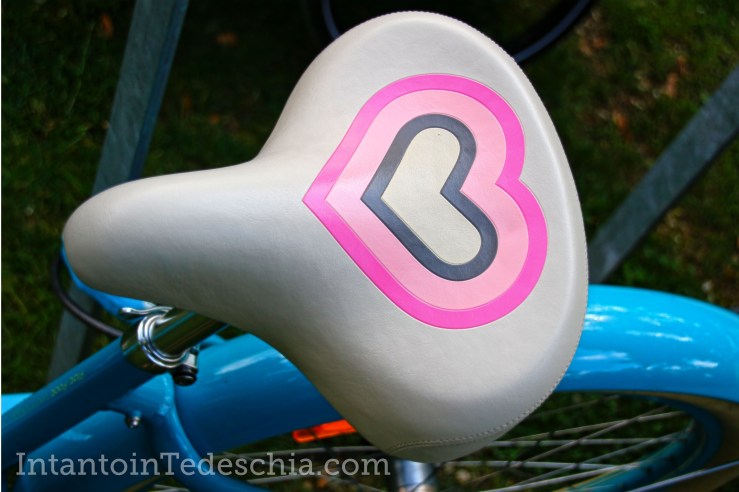 sella bicicletta cuori