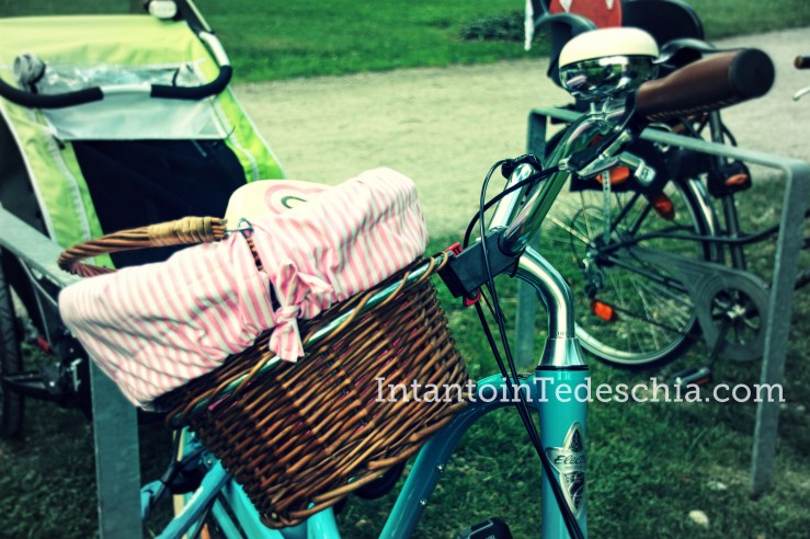 cestino vimini bicicletta
