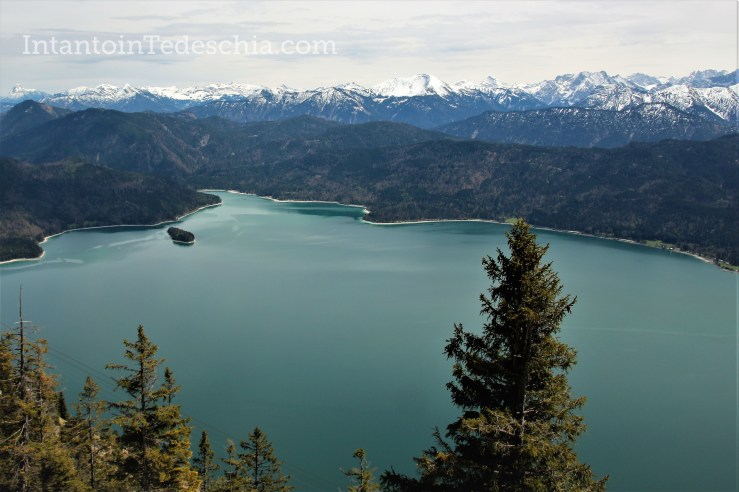 Baviera Turismo Alpi Bavaresi Camminare Montagna Herzogstand Walchensee