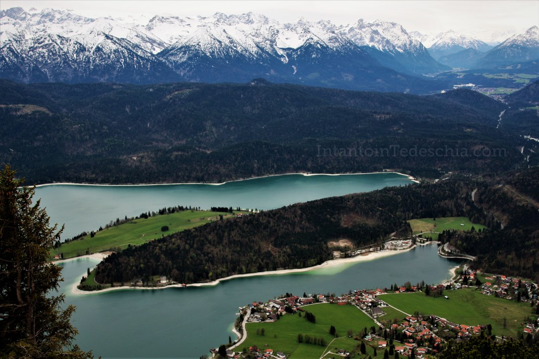 Baviera Alpi Bavaresi Turismo Camminare Montagna Herzogstand Walchensee