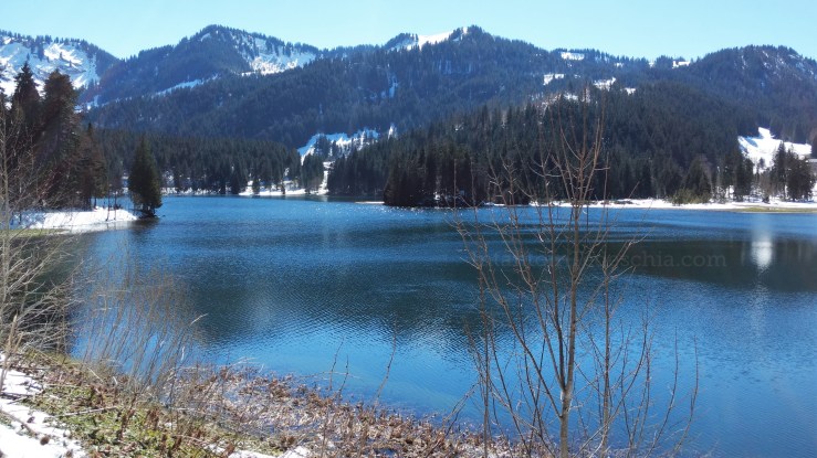 Spitzingsee Baviera Turismo Montagna Lago Camminate